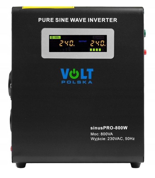 Джерело безперебійного живлення  Volt Polska SINUS PRO 500W 12/230 В (300/500 Вт) безперебійник перетворювач напруги Hnrt_4523 фото